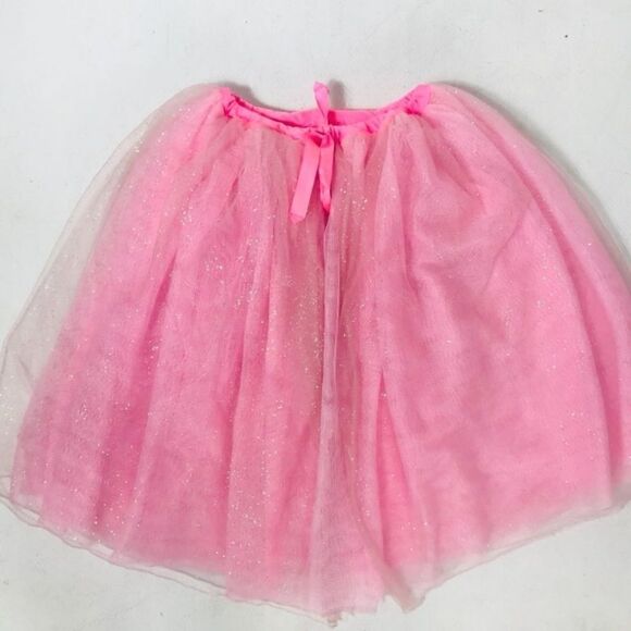 Girls Kids Dance Skirt Wrap Tulle Tutu Sparkle - Picture 5 of 8